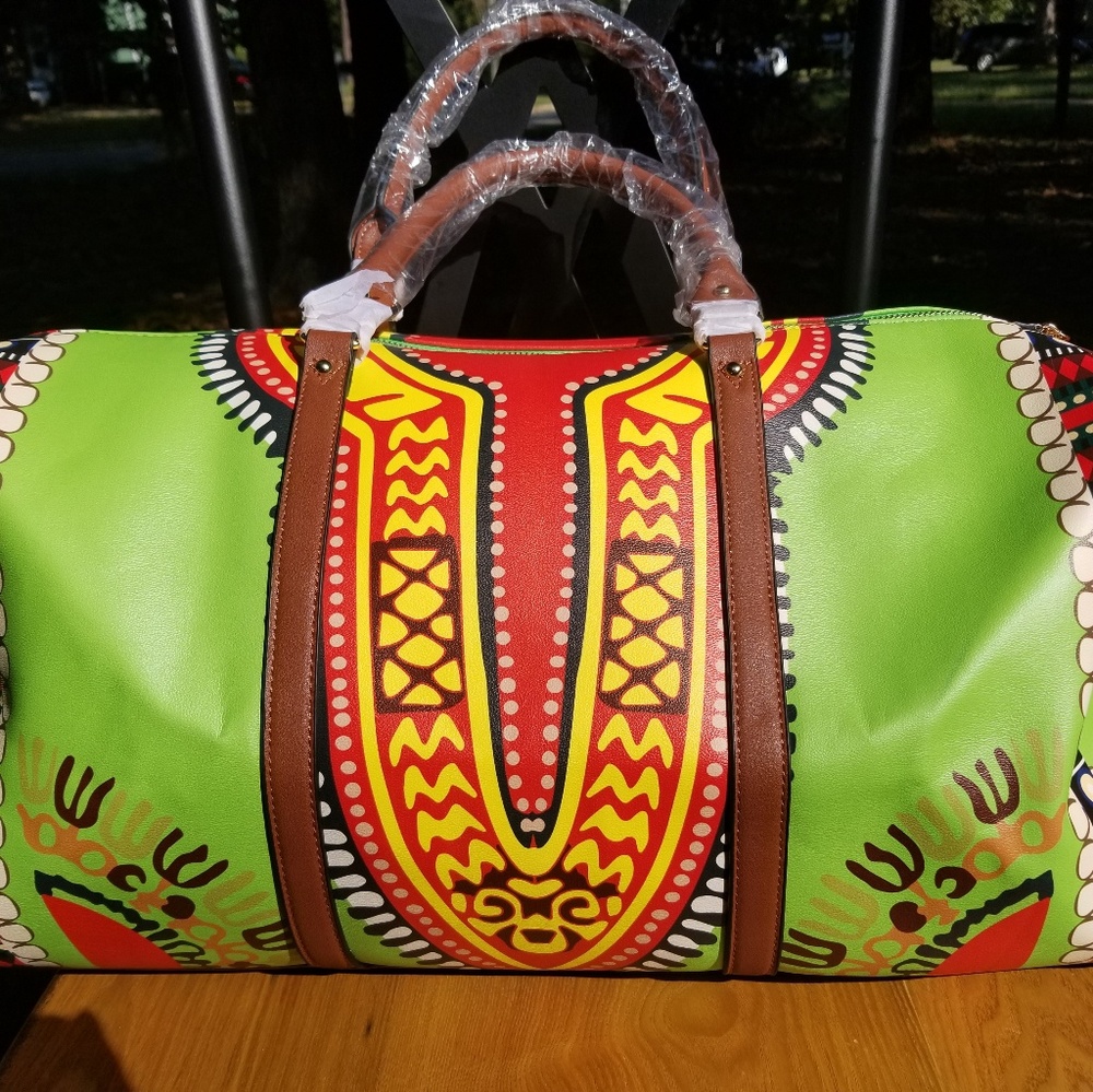 VEGAN MOTHERLAND DASHIKI DUFFLE